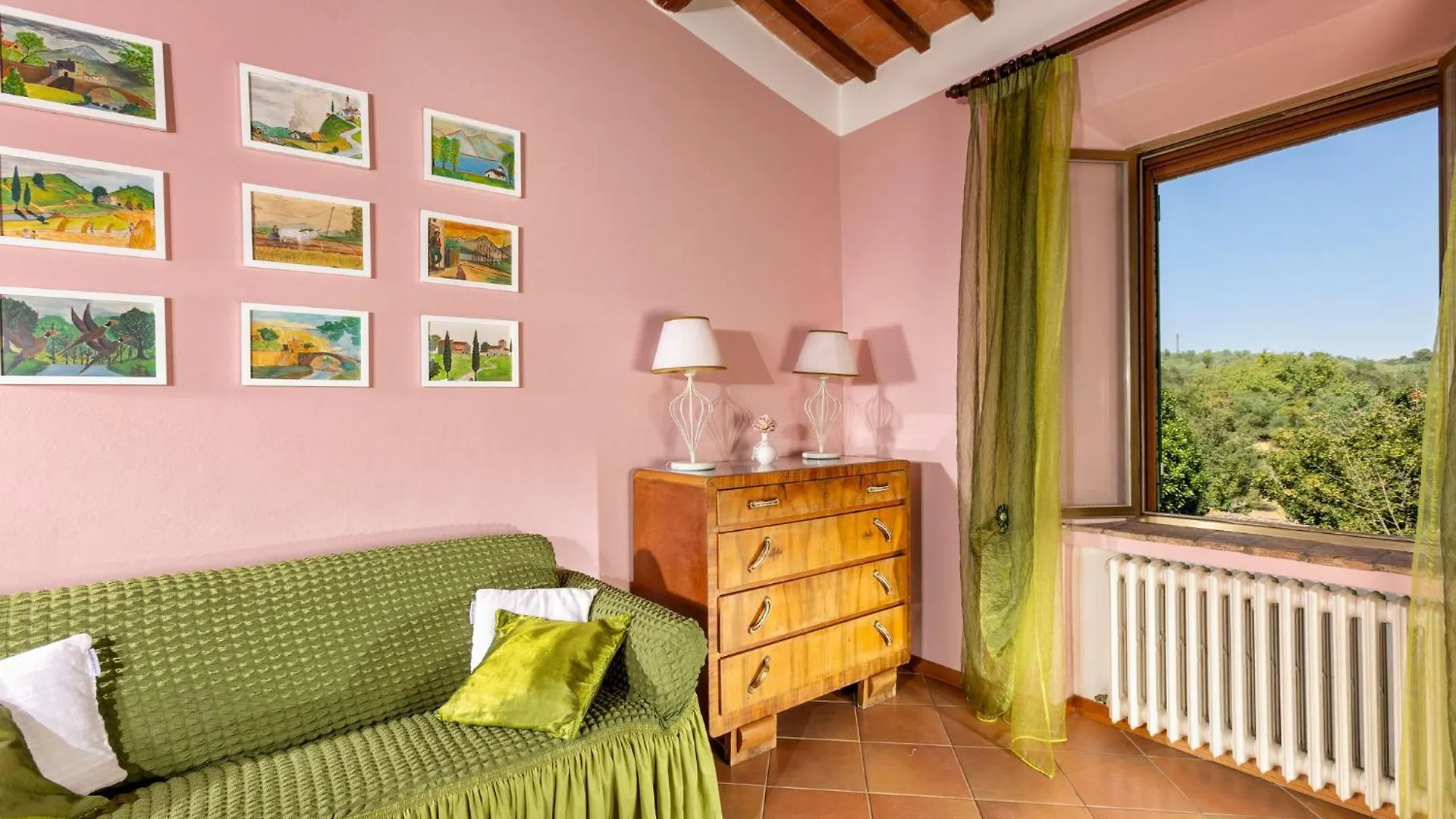 Bed & Breakfast L'Angolino Di Martiena, Amazing View In Montepulciano